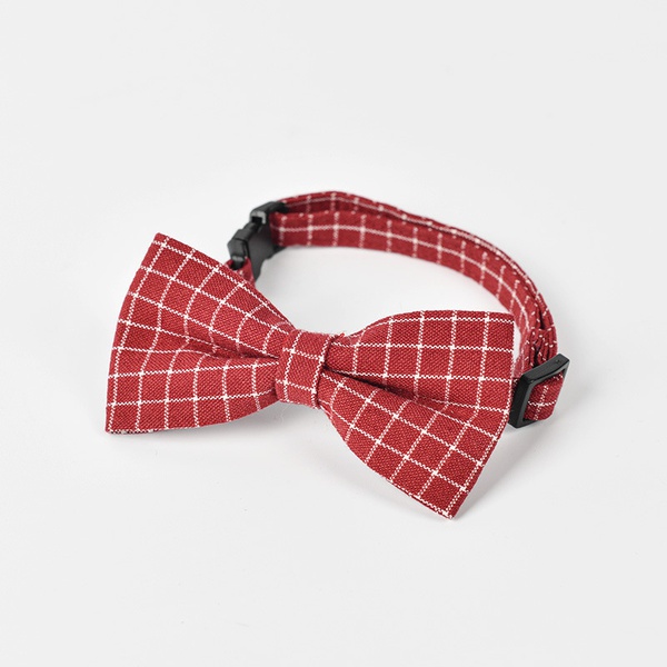 British style pet dog bow tie teddy puppies cat small dog pet accessories
